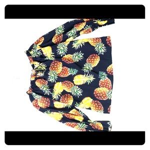 Pineapple Print Blouse